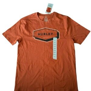 Hurley Men's Orange T-Shirt